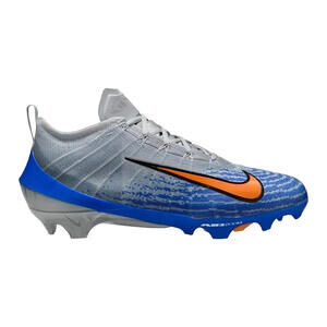 Nike Vapor Elite 1 Football Cleats Grey Blue Orange FB3288-001 Mens Size 12.5
